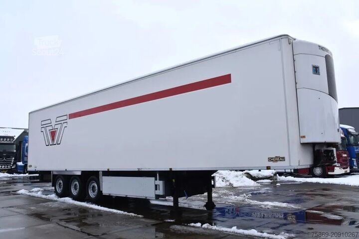 Kølet/frosset transport Chereau + THERMO KING SLXe 300 - SLIDING WALL - SAF AXL...