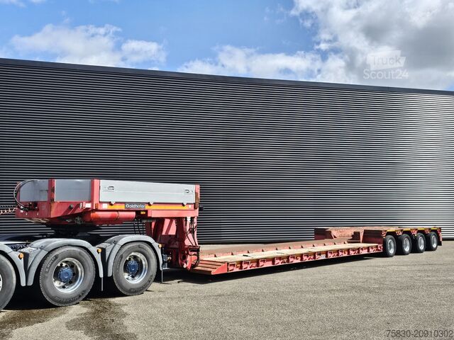 Nízký nakladač Goldhofer STZ - VL4 - 46/80 / REMOVABLE NECK / LOW BED