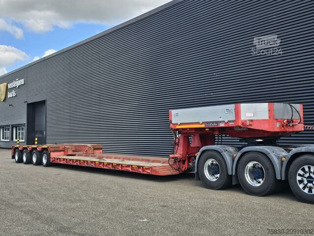 Nízký nakladač Goldhofer STZ - VL4 - 46/80 / REMOVABLE NECK / LOW BED