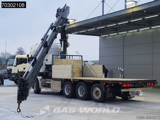 Platforma ładunkowa Scania R560 R 8X4 HIAB 377 E8XS Crane Kran