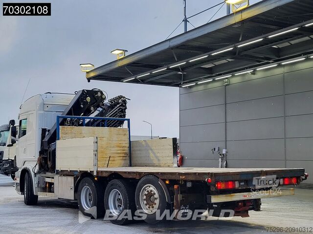 Platforma ładunkowa Scania R560 R 8X4 HIAB 377 E8XS Crane Kran