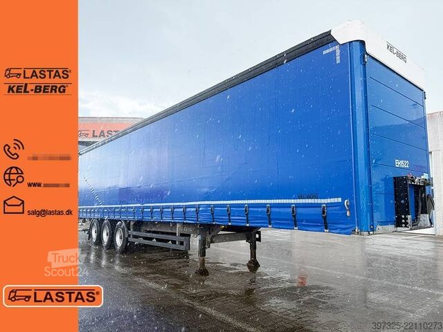 Раздвижные брезентовые навесы Kel-Berg Curtainsider / Planenauflieger