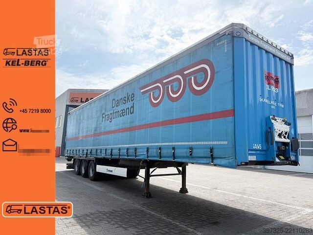 Presenninger, der kan skubbes Krone Curtainsider / Planenauflieger