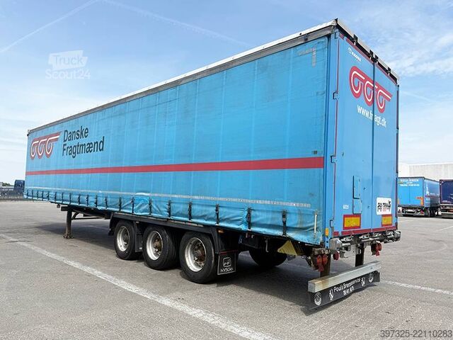 Presenninger, der kan skubbes Krone Curtainsider / Planenauflieger