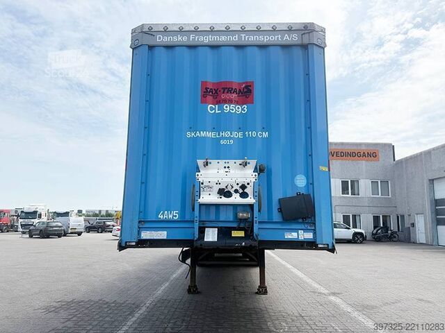 Presenninger, der kan skubbes Krone Curtainsider / Planenauflieger