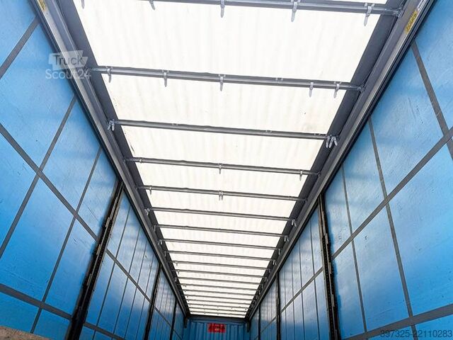 Presenninger, der kan skubbes Krone Curtainsider / Planenauflieger