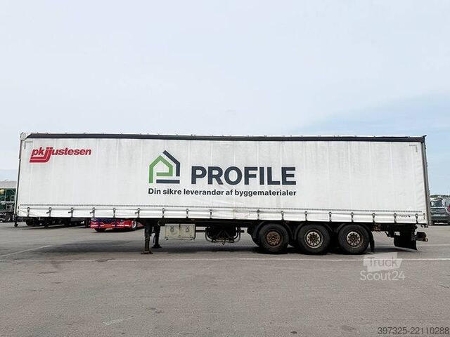 Liukuvat pressut Schmitz Curtainsider / Planenauflieger