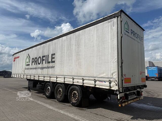 Liukuvat pressut Schmitz Curtainsider / Planenauflieger