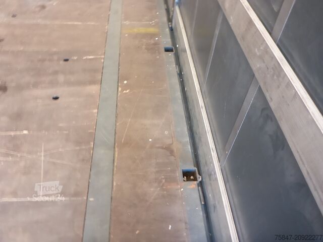 åben sættevogn med presenning Kögel SNCC 24 Light Plus Coil Alus Liftachse