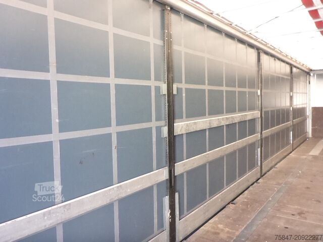 åben sættevogn med presenning Kögel SNCC 24 Light Plus Coil Alus Liftachse