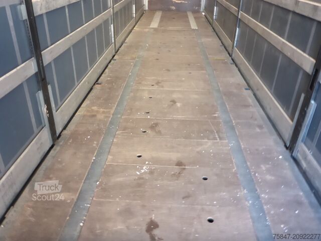 åben sættevogn med presenning Kögel SNCC 24 Light Plus Coil Alus Liftachse