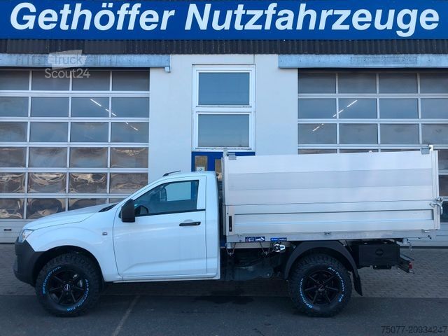 Tippbil skåpbil ISUZU D-Max Single Cab 4x4 L mit Kipper + SOFORT+