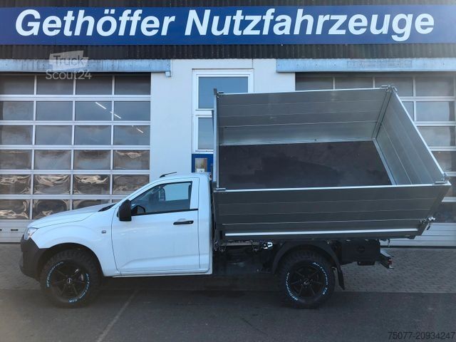 Tippbil skåpbil ISUZU D-Max Single Cab 4x4 L mit Kipper + SOFORT+