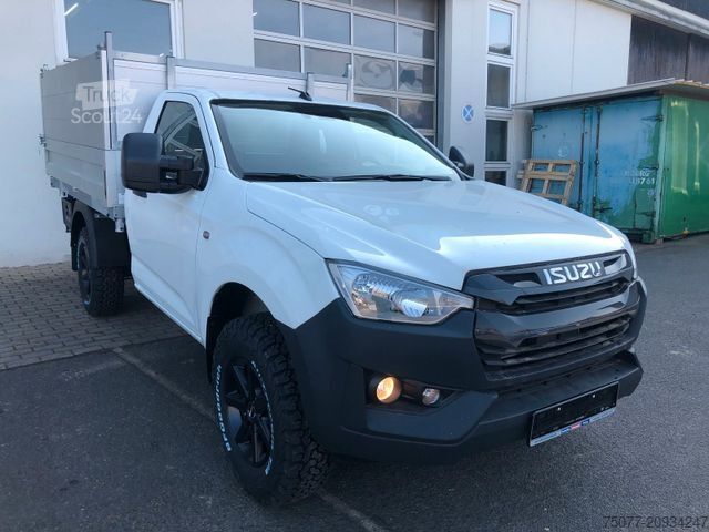 Tippbil skåpbil ISUZU D-Max Single Cab 4x4 L mit Kipper + SOFORT+