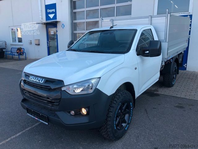 Tippbil skåpbil ISUZU D-Max Single Cab 4x4 L mit Kipper + SOFORT+