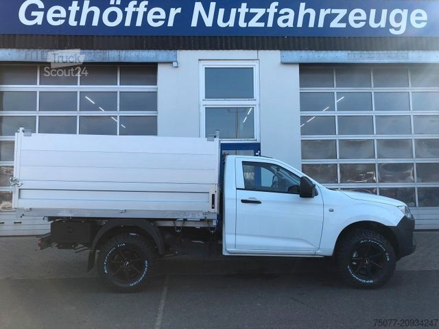 Tippbil skåpbil ISUZU D-Max Single Cab 4x4 L mit Kipper + SOFORT+