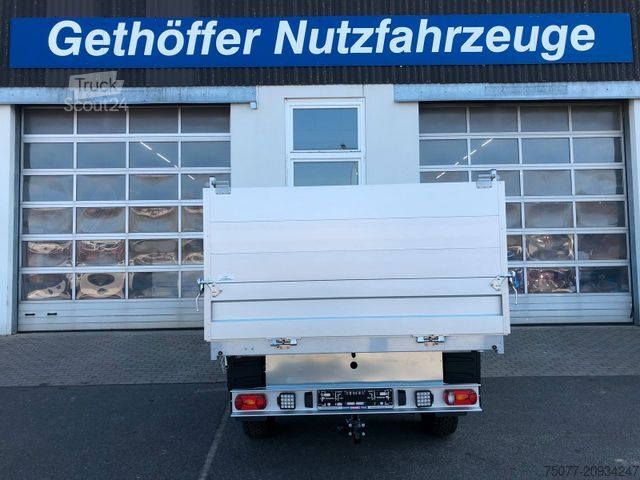Tippbil skåpbil ISUZU D-Max Single Cab 4x4 L mit Kipper + SOFORT+