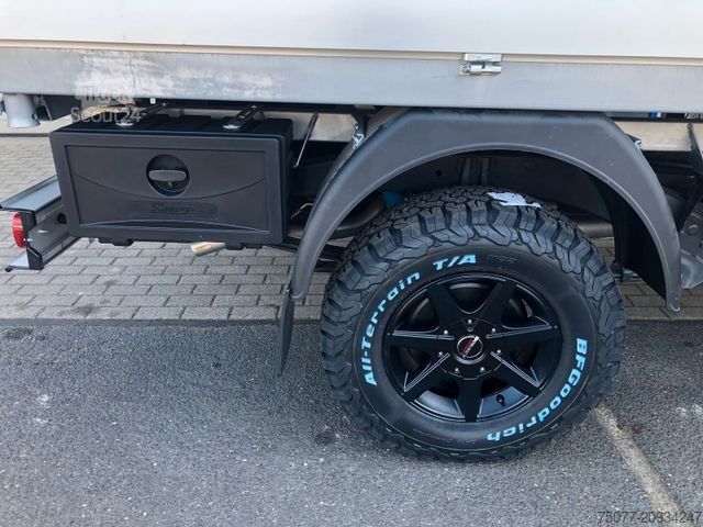 Tippbil skåpbil ISUZU D-Max Single Cab 4x4 L mit Kipper + SOFORT+