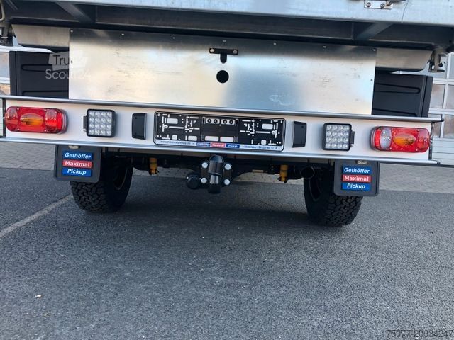 Tippbil skåpbil ISUZU D-Max Single Cab 4x4 L mit Kipper + SOFORT+