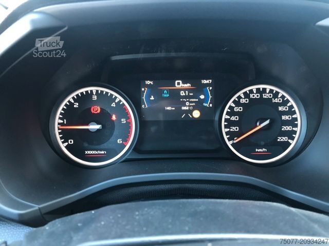 Tippbil skåpbil ISUZU D-Max Single Cab 4x4 L mit Kipper + SOFORT+