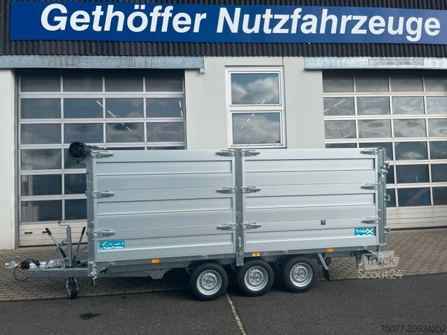 Trojsmerný sklápačský príves  TwinTrailer TR 35-40