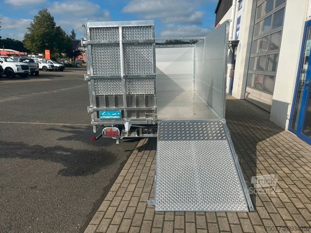 Trojsmerný sklápačský príves  TwinTrailer TR 35-40