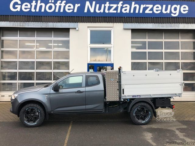 Kravas mikroautobuss ar pašizgāzēju ISUZU D-Max Space Cab L AT BIG-MAX L2 Kipper mit Box