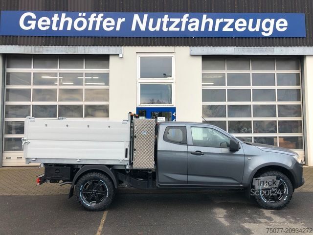 Kravas mikroautobuss ar pašizgāzēju ISUZU D-Max Space Cab L AT BIG-MAX L2 Kipper mit Box