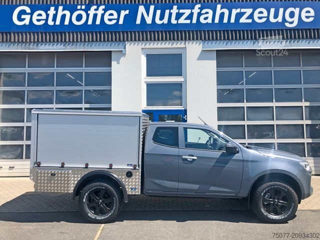 Furgons ar kasti ISUZU D-Max Space Cab LS AT mit Systemkoffer