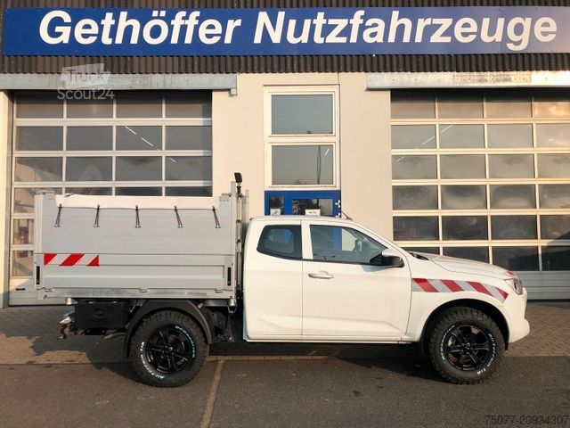 Pick-up furgons ISUZU D-Max Space Cab LS AT + Kipper + Navi + SOFORT +