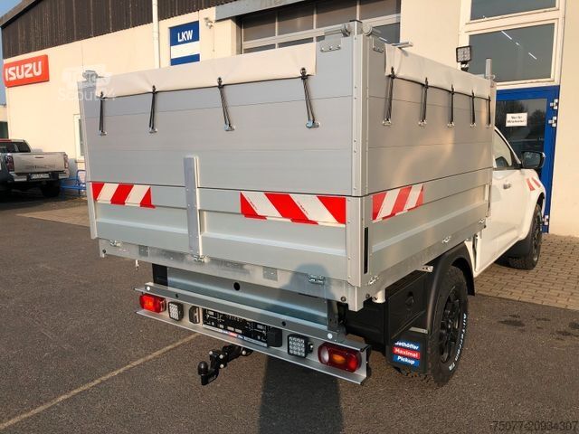 Pick-up furgons ISUZU D-Max Space Cab LS AT + Kipper + Navi + SOFORT +