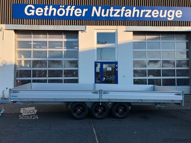 Otevřený přívěs HAPERT Azure H-3, 605x220x30, 3.500Kg + Aktionspreis+