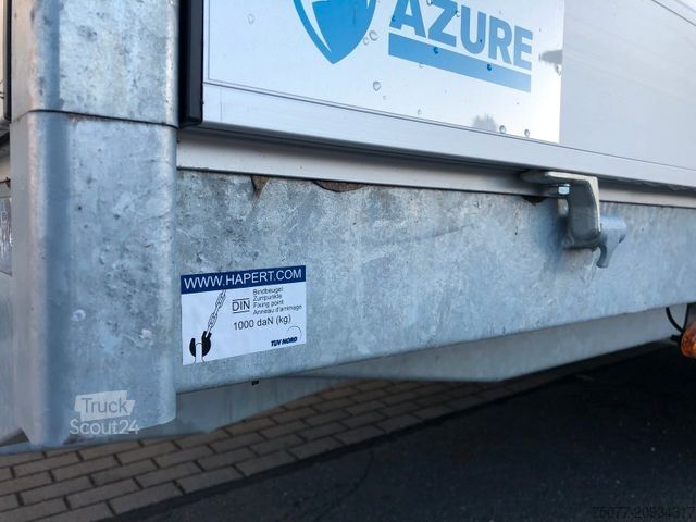 Otevřený přívěs HAPERT Azure H-3, 605x220x30, 3.500Kg + Aktionspreis+