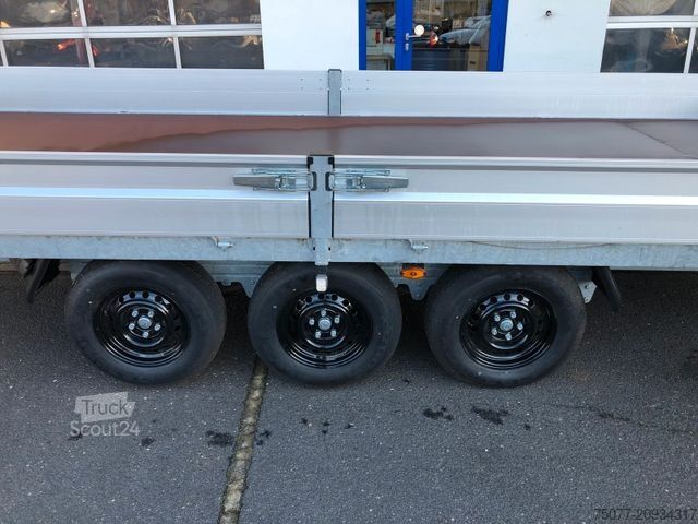 Otevřený přívěs HAPERT Azure H-3, 605x220x30, 3.500Kg + Aktionspreis+