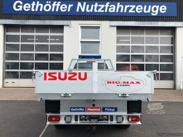 Kravas mikroautobuss ar pašizgāzēju ISUZU D-Max Single Cab 4x4 L BIG-MAX L3+Kipper