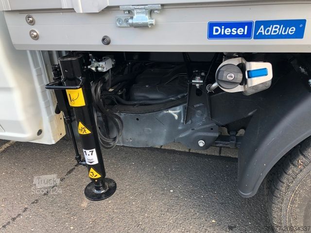 Pick-up furgons ISUZU D-Max Single Cab 4x4 L + Kran +Pritsche