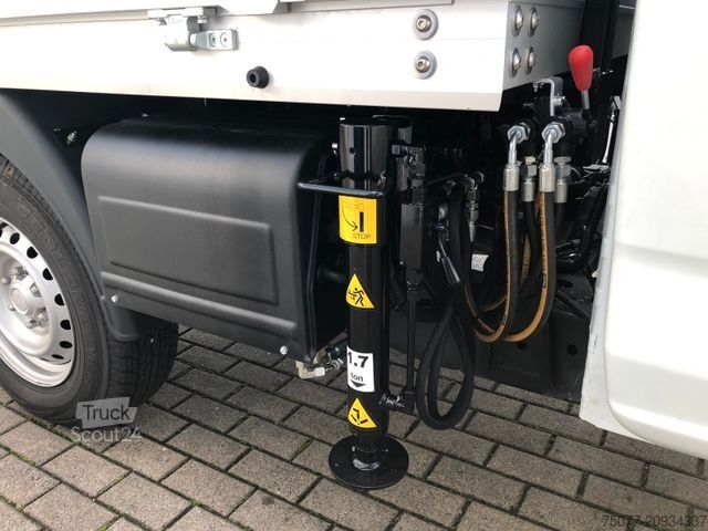 Pick-up furgons ISUZU D-Max Single Cab 4x4 L + Kran +Pritsche