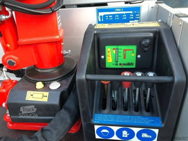 Pick-up furgons ISUZU D-Max Single Cab 4x4 L + Kran +Pritsche