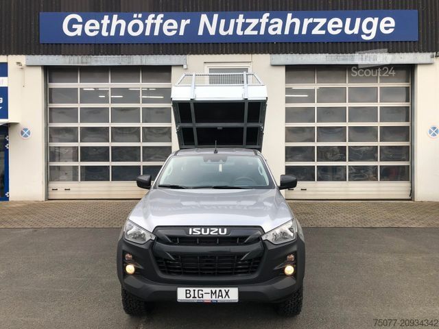 Kravas mikroautobuss ar pašizgāzēju ISUZU D-Max Space Cab L AT BIG-MAX L3 + Kipper MY 2023
