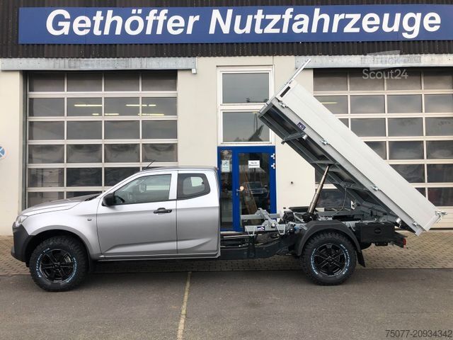 Kravas mikroautobuss ar pašizgāzēju ISUZU D-Max Space Cab L AT BIG-MAX L3 + Kipper MY 2023