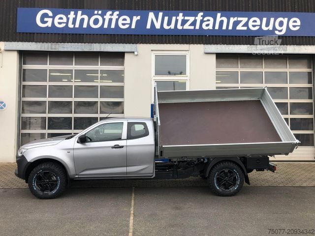 Kravas mikroautobuss ar pašizgāzēju ISUZU D-Max Space Cab L AT BIG-MAX L3 + Kipper MY 2023