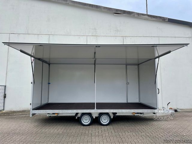 Skříňový přívěs HAPERT Sapphire H-2, 505x220x210, 3.500kg, Seitenklappe