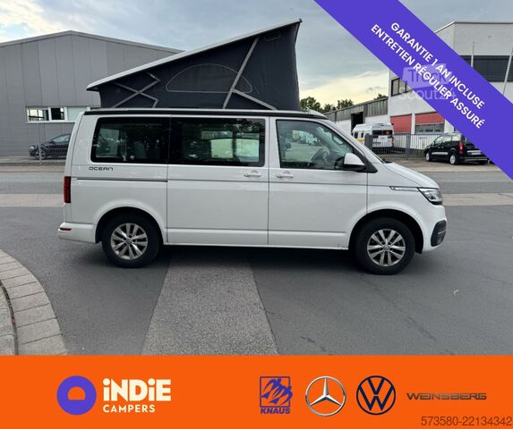 عربة تخييم Volkswagen California Coast 2022 | Boîte automatique | Toit relevable