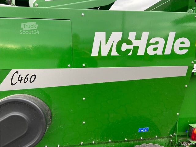 Landbruksmaskin  McHale Silgaeverteiler und Strohhäcksler "C 460"
