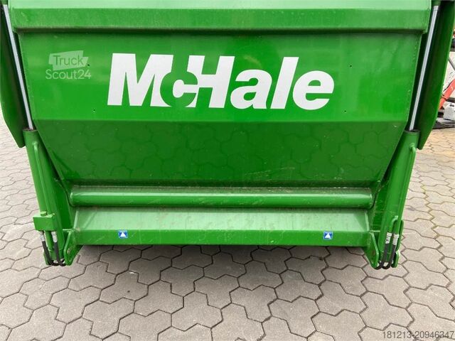 Landbruksmaskin  McHale Silgaeverteiler und Strohhäcksler "C 460"