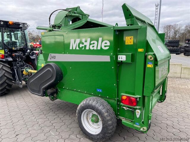 Landbruksmaskin  McHale Silgaeverteiler und Strohhäcksler "C 460"