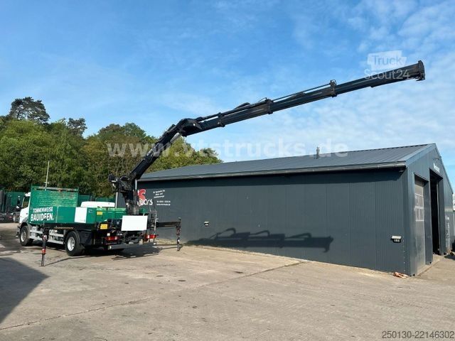 Vrachtauto met open laadbak MERCEDES-BENZ Axor 1929 4x2 Pritsche + HIAB Ladekran