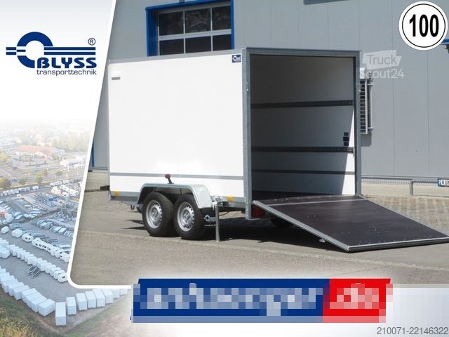 Reboque baú BLYSS Kofferanhänger 305x146x180cm 2700kg zGG