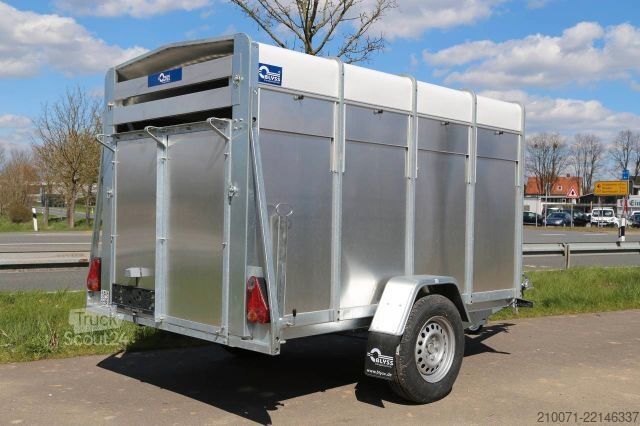Zirgu pārvadāšanas piekabe BLYSS Kleinvieh Transportanhänger 258x140x148cm 1300kg