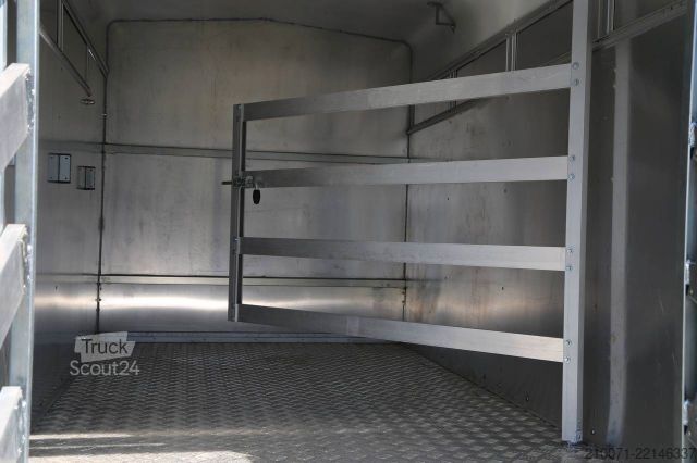Zirgu pārvadāšanas piekabe BLYSS Kleinvieh Transportanhänger 258x140x148cm 1300kg